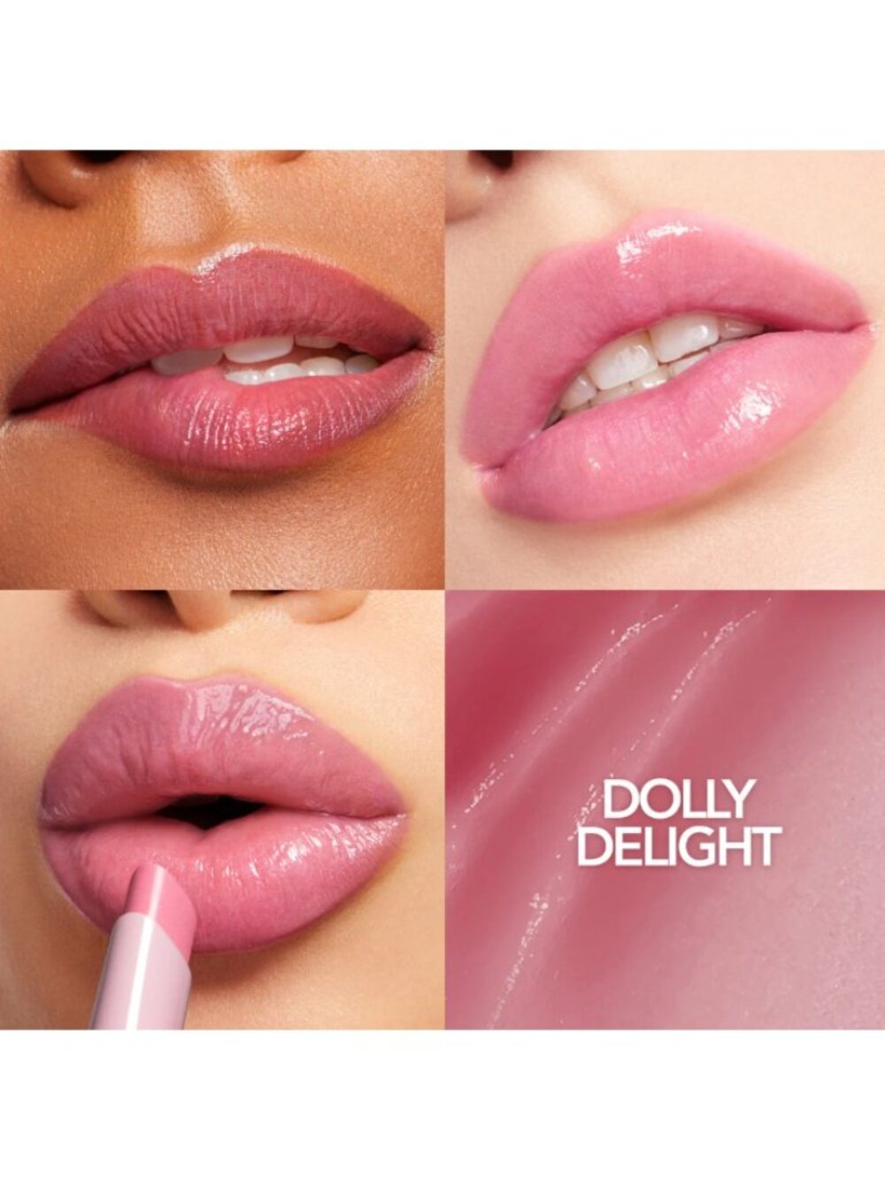BUXOM Full-On™ Plumping Lip Glow Balm - Dolly Delight (Sheer Mauve) - Picture 2 of 5